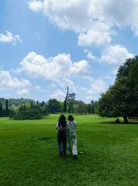 the Royal Botanical Gardens in Kandy, Sri Lanka