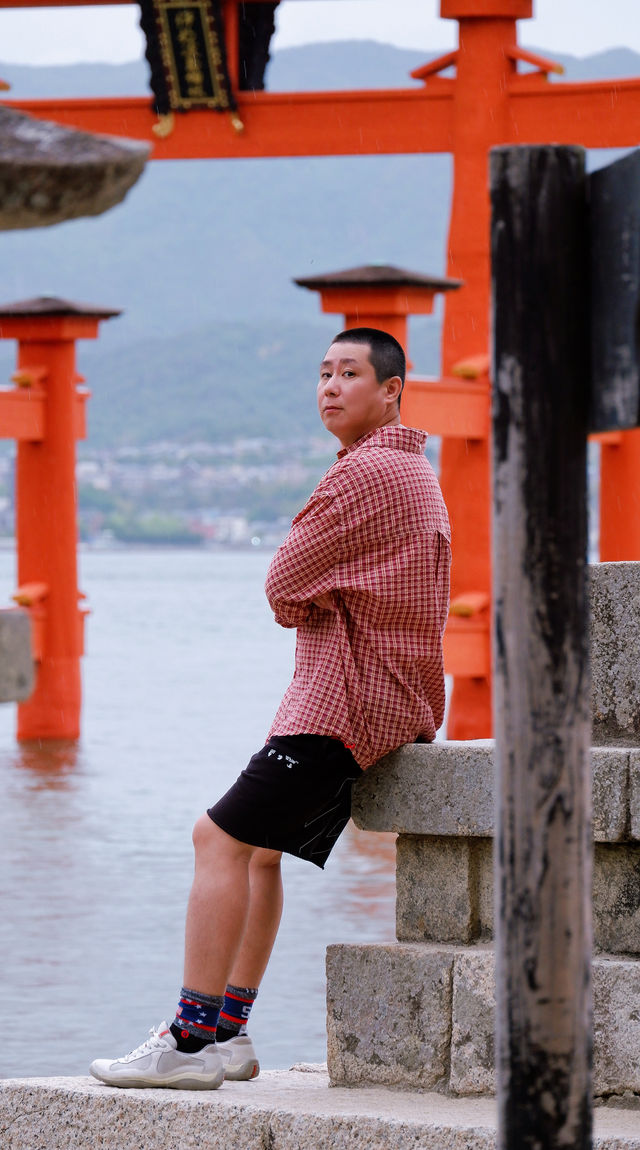 廣島｜海上鳥居、絕美日落、神社祈福的小眾秘境