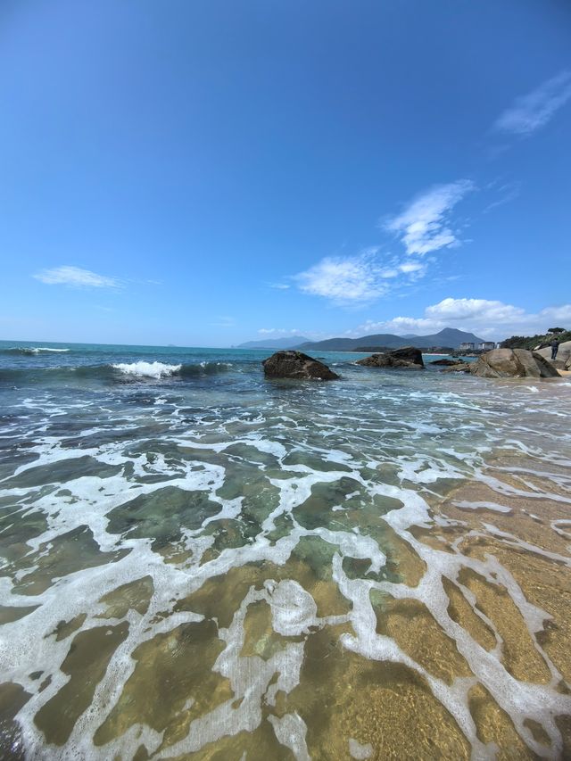 萬寧南燕灣，呢度有一片玻璃海，靚到你窒息