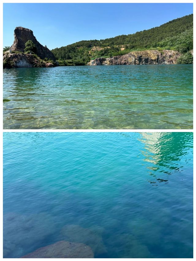 大陽山翡翠湖碧綠嘅湖水養眼秀麗嘅風景令人注目