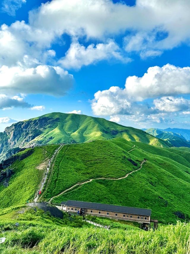 一句向雲端我便來到了武功山