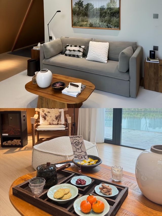 崇明湖景獨立木屋！真係好chill呀！
