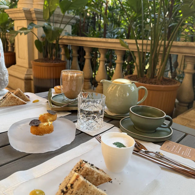 澳門四季酒店曉亭！冬季鹹甜交織下午茶絕了😍