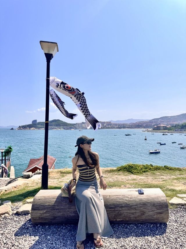 威海旅遊寶藏拍照打卡點同貝殼沙灘🩵