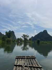 Yulong River Bamboo rafting from Jima Wharf