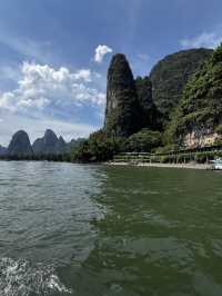 Bamboo rafting from XingPin