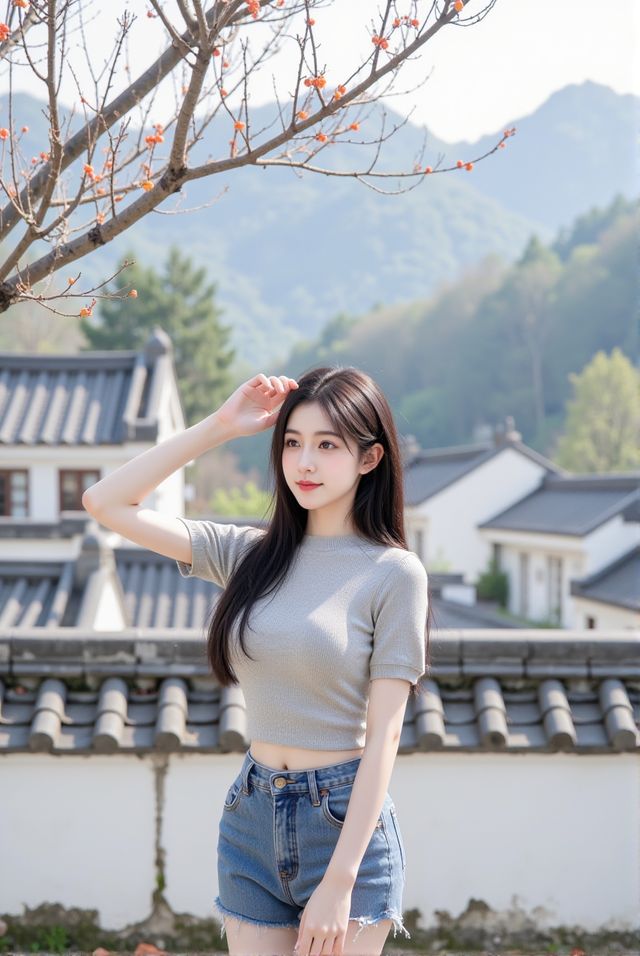 網紅柿子古村，紅遍杭州周邊！