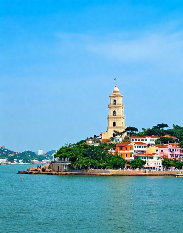文藝小島|海上花園|中西合璧的建築風情與沁人心脾的琴音交織