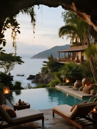 Lying flat with kids at the Dong'ao Island cliff hotel is just too good!