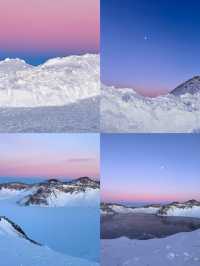 長白山live|人生必看絕美日落，誤入芬蘭雪境～