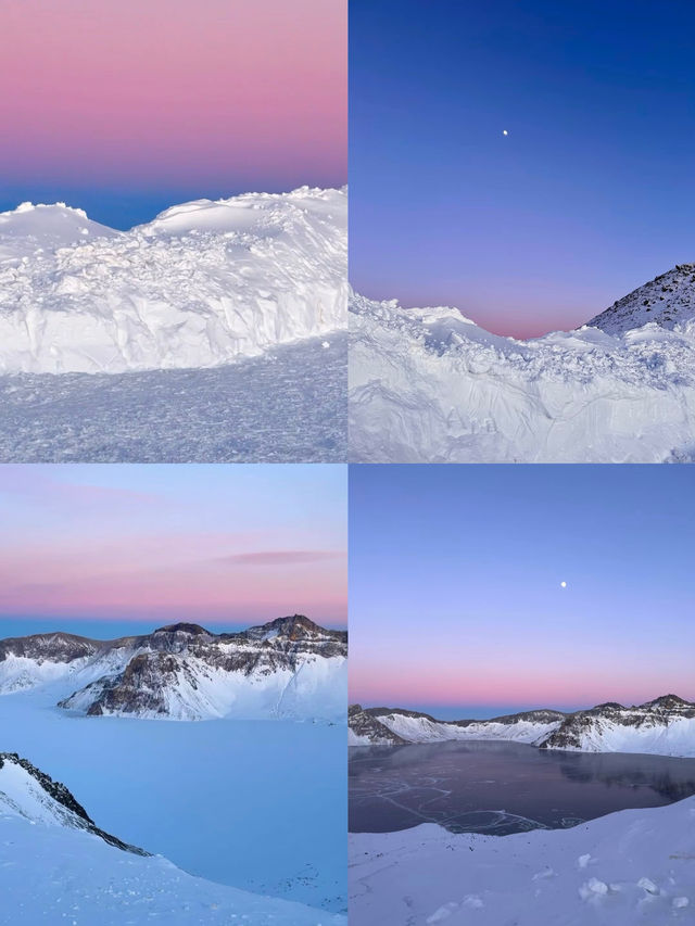 長白山live|人生必看絕美日落，誤入芬蘭雪境～