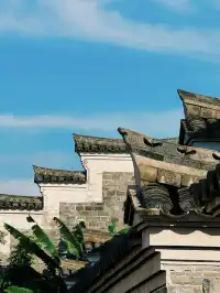 工作日的慈城古鎮