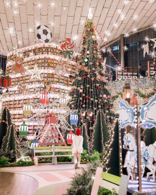 Seoul Ginza Christmas Check-in Guide: Starfield Library is a must-visit!