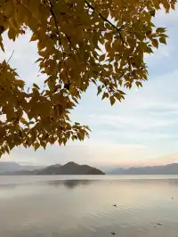 我在瀘沽湖收集了一整個日落劇場的浪漫