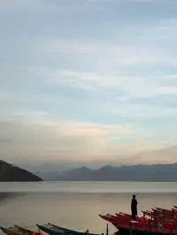 我在瀘沽湖收集了一整個日落劇場的浪漫