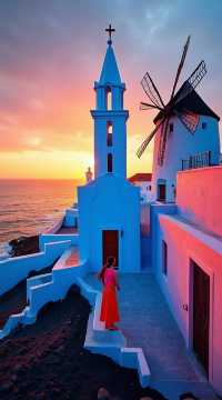 聖托里尼,食色皆浪漫