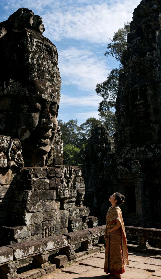 穿越千年的迷情！來自高棉的微笑