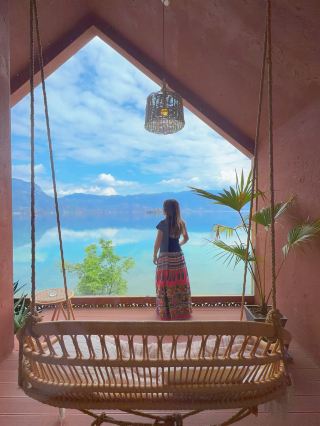 The final hotel in Lugu Lake is so nice, I don't want to leave! A paradise where you can just pack your bags and lie down.