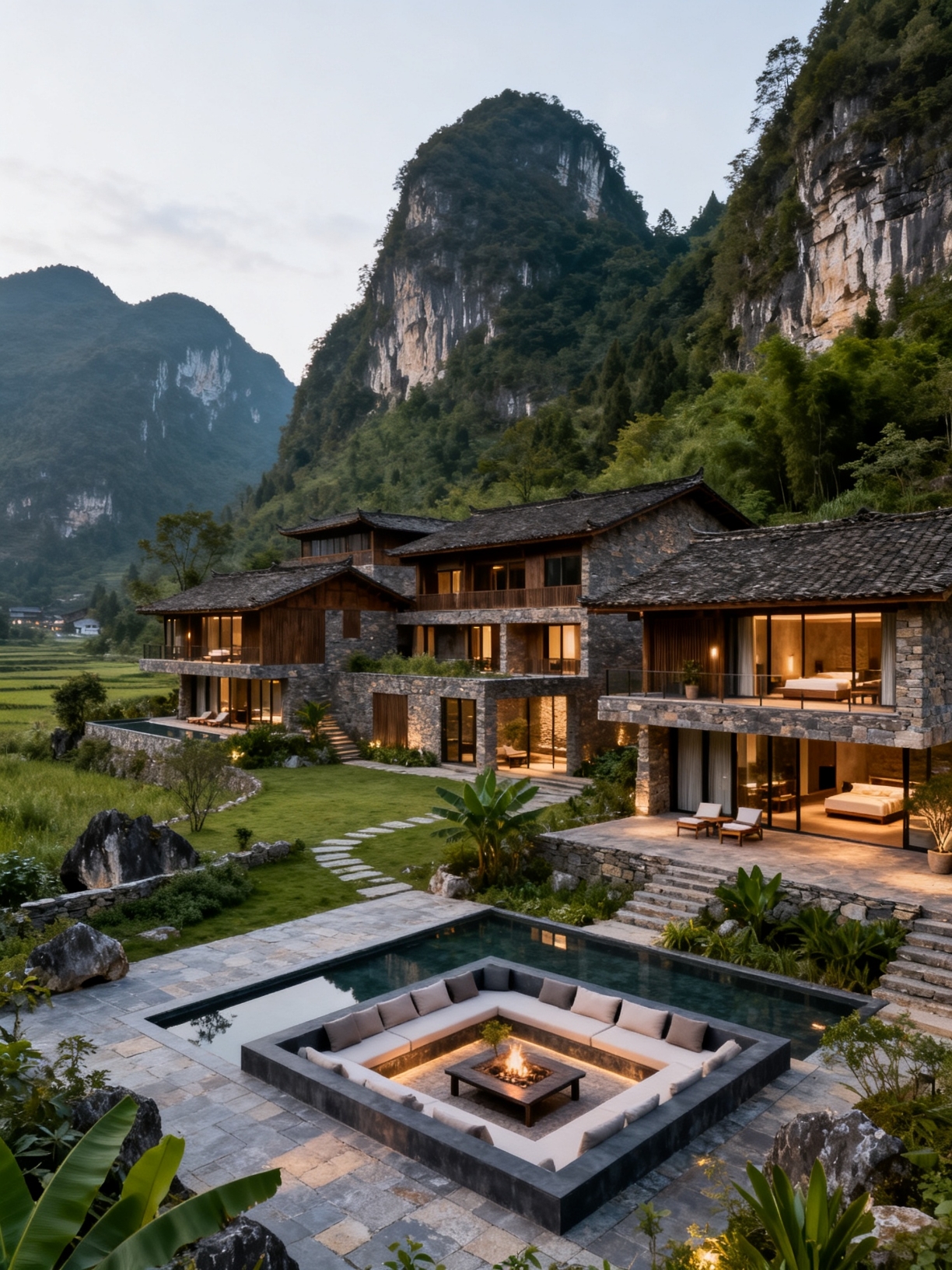 Staying at a mountain wilderness hotel in Guizhou was so much fun