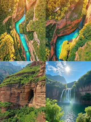 Giving up Wugong Mountain? Taihang Grand Canyon is the true majestic peak