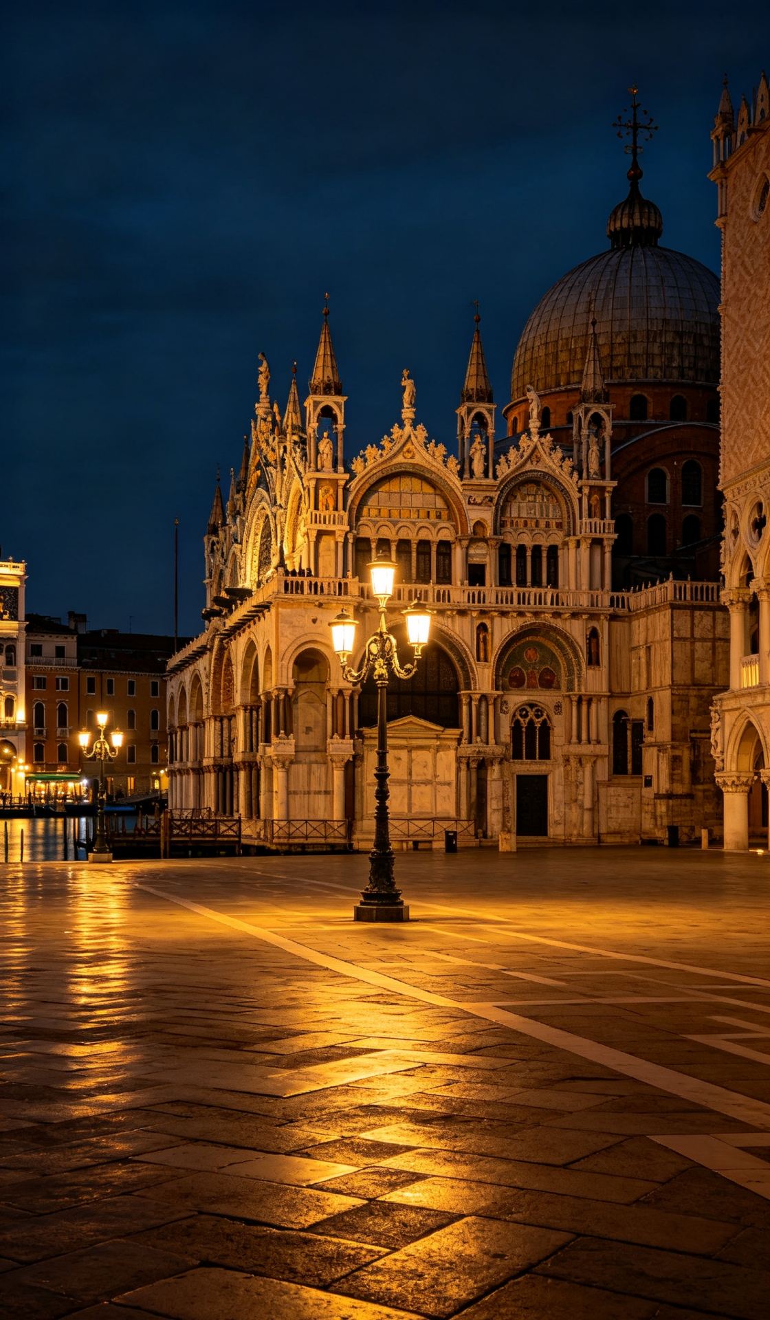 Vương cung thánh đường St. Mark, công trình kiến ​​trúc ở Venice giống với một giấc mơ vàng nhất.