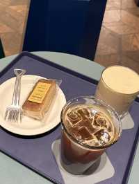 🇰🇷韓国 /ソウル 高速ターミナル駅 話題のクリームラテ🤎大人気カフェ haff coffee