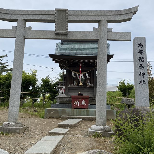 【盛岡】櫻山神社と烏帽子岩