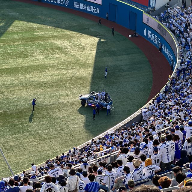 【横浜】台風一過の野球観戦・横浜スタジアム