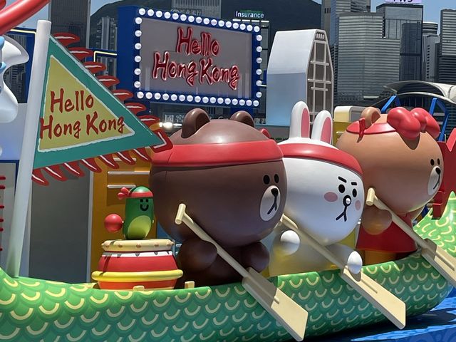 做一日香港遊客遊尖沙咀海傍～