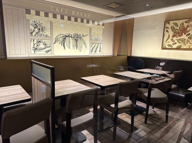 大阪・なんば。観光客にもわかりやすい地下鉄駅近モーニングできます『CAFE BREAK なんばウォーク店』