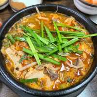 서귀포 안덕면 맛집)강풍해장국 - 산방산 현지인 내장탕 맛집