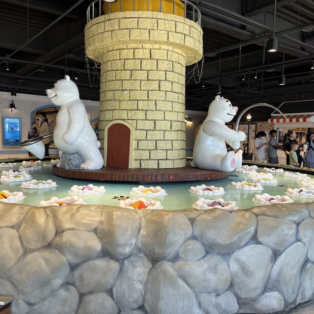 寶熊漁樂碼頭 釣魚故事館結合釣魚遊戲 