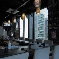 中環探店，高空上的日式居酒屋
