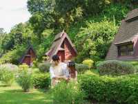 ที่พักน่ารักๆ ริมทางรถไฟ สวนไทรโยครีสอร์ท