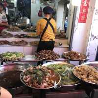 Special decorations and food for CNY in Bangkok
