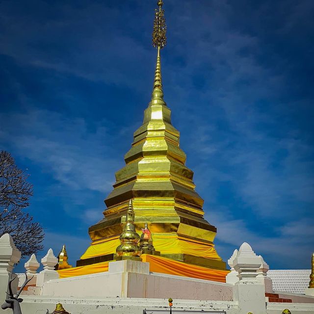 วัดพระธาตุปูแจ พระธาตุคู่บ้านคู่เมือง ร้องกวาง 