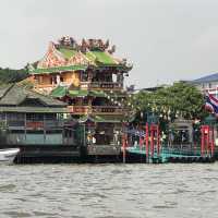 暢遊曼谷主要河岸景新城🫶🏻一小時昭披耶河之旅🫣
