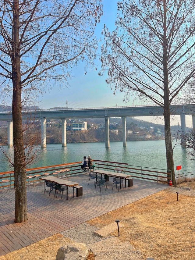 북한강뷰의 대형카페 아유스페이스☕️