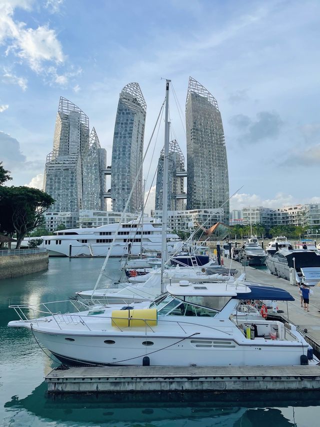 🇸🇬｜Romantic restaurant by the sea