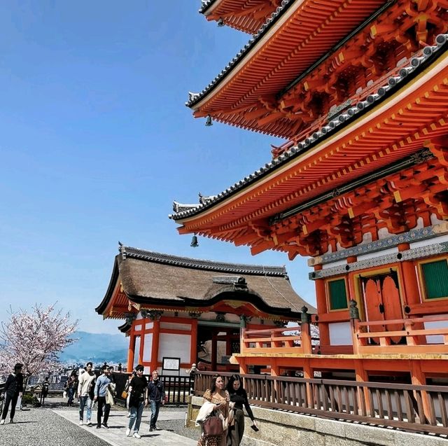 Kiyomizu-dera, Kyoto in Spring! 🌸🍀🌿🌱