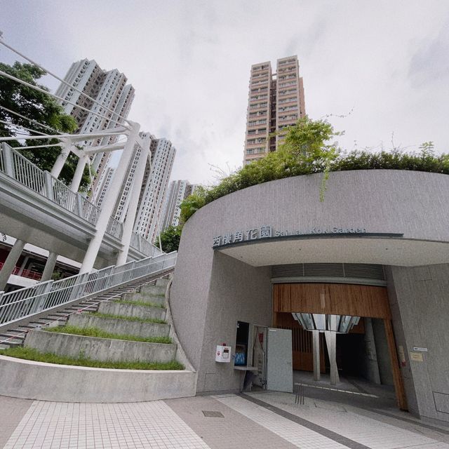 西樓角花園，為荃灣鬧市營造一片綠洲