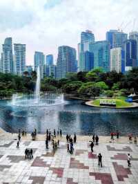 KLCC Park's night and day!