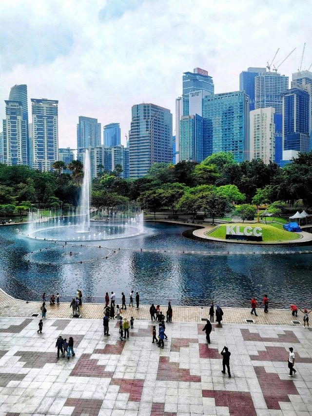 KLCC Park's night and day!