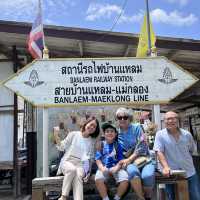 สถานีรถไฟบ้านแหลม #รถไฟไทย 