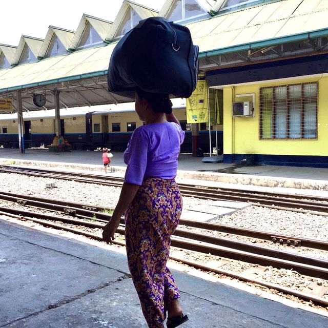 Riding the Yangon Circular Train -Circle line