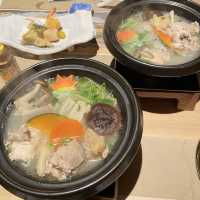 翠嵐楼の夕食が食べきれないほど豪華（2023年11月宿泊）