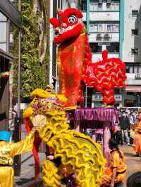 新年必備的精彩醒獅表演