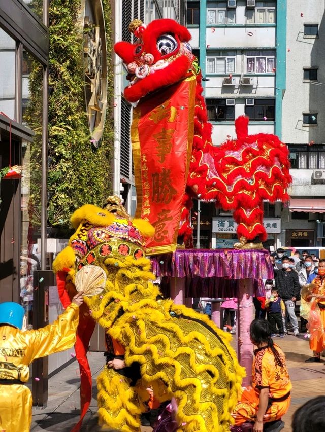 新年必備的精彩醒獅表演