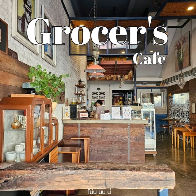 คาเฟ่ดีมีสไตล์ Grocer's ที่ปราณบุรี