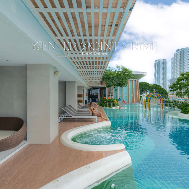 ที่พักพัทยามีสวนน้ำ พาชาวแกงค์มาปล่อยจอยกัน ⛱️